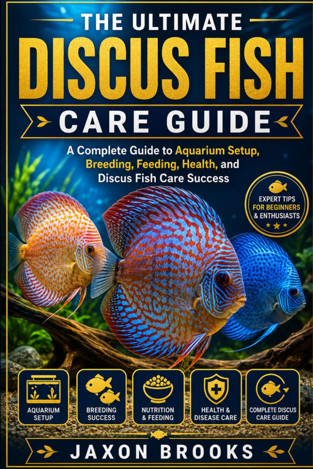 ler totalmente The Ultimate Discus Fish Care Guide: A Complete Guide to Aquarium Setup, Breeding, Feeding, Health, and Discus Fish Care Success