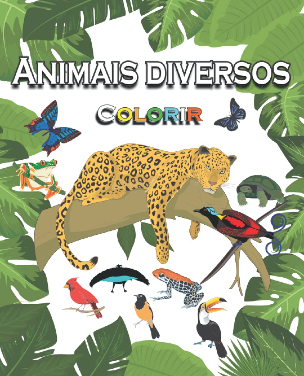 Animais Diversos: Colorir (Portuguese Edition) baixar o livro de graça