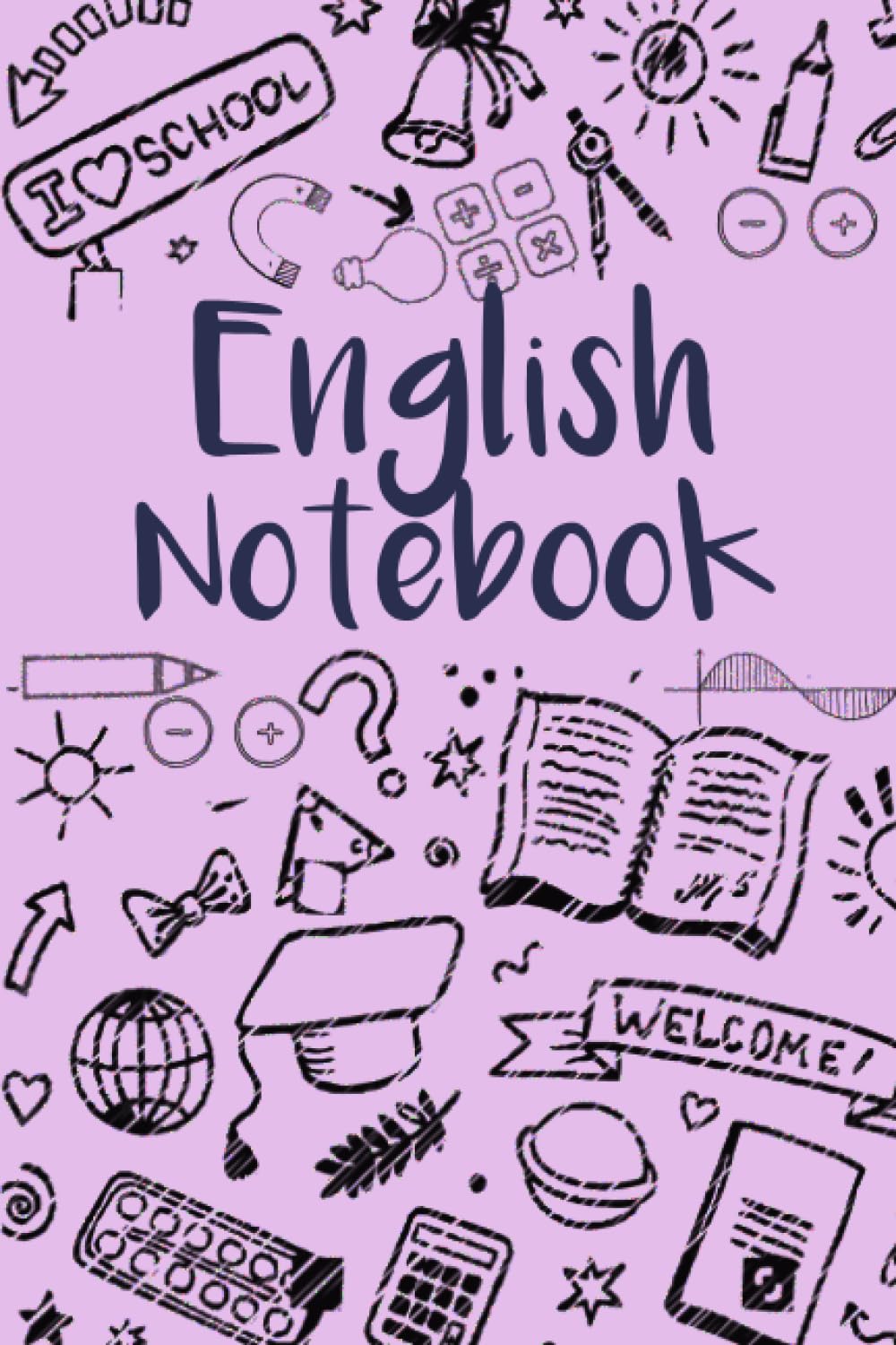 ler totalmente English Notebook: Lined Notebook For English Student Learners - 120 pages