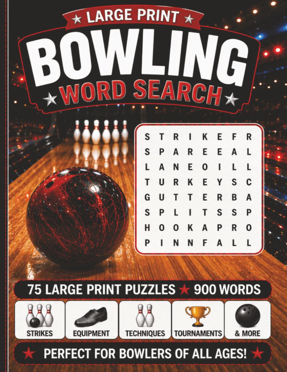 Large Print Bowling Word Search: Strike it. Spare it. Find it. baixar o livro de graça