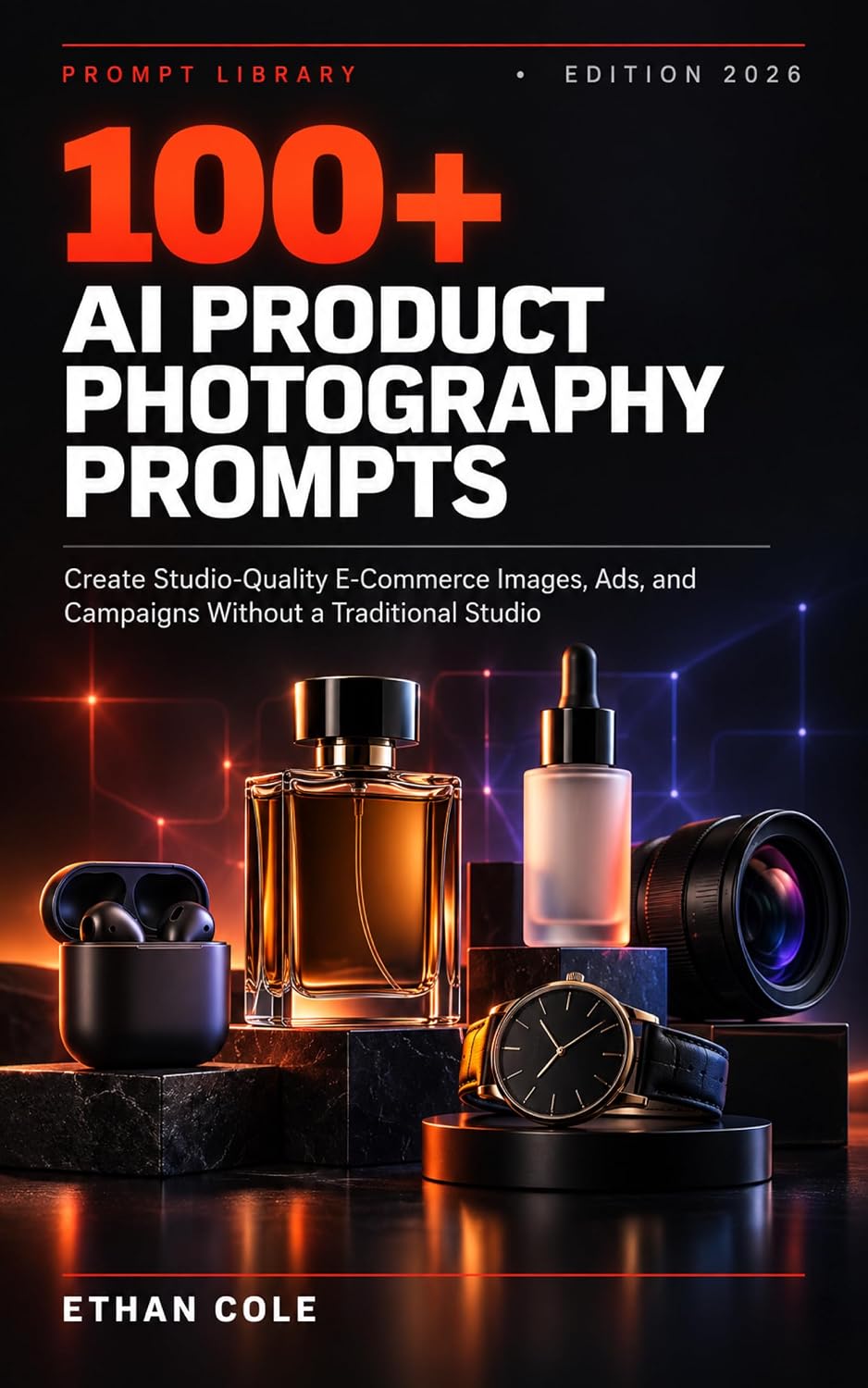 ler totalmente 100+ AI Product Photography Prompts: Create Studio-Quality E-Commerce Images, Social Media Content, Ads, and Campaigns Without a Traditional Studio (English Edition)