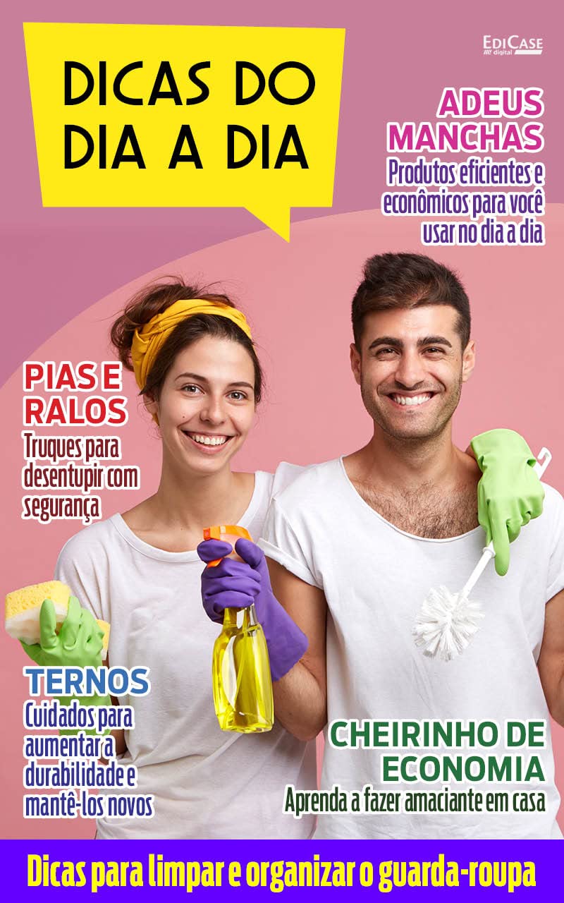capítulo por capítulo baixar Dicas do Dia a Dia Ed. 37 - Dicas Para Limpar e Organizar o Guarda-roupa (EdiCase Publicações)