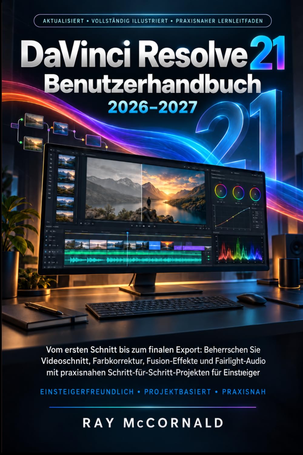 DaVinci Resolve 21 Benutzerhandbuch 2026-2027: Vom ersten Schnitt bis zum finalen Export: Videobearbeitung, Farbkorrektur, Fusion-Effekte und... für Anfänger (German Edition) baixar o livro de graça
