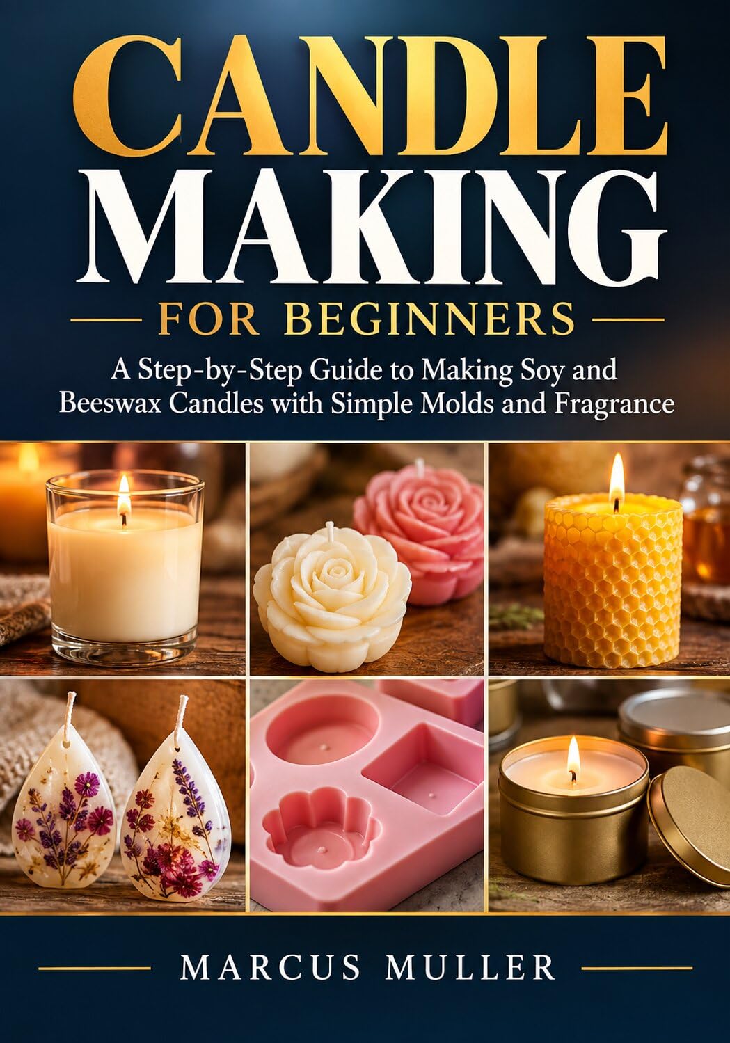 capítulo por capítulo baixar Candle Making for Beginners: A Step-by-Step Guide to Creating Soy and Beeswax Candles with Simple Molds and Fragrance (English Edition)