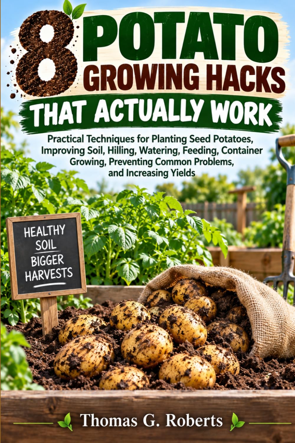 8 Potato Growing Hacks That Actually Work: Practical Techniques for Planting Seed Potatoes, Improving Soil, Hilling, Watering, Feeding, Container... Common Problems, and Increasing Yields baixar o livro de graça