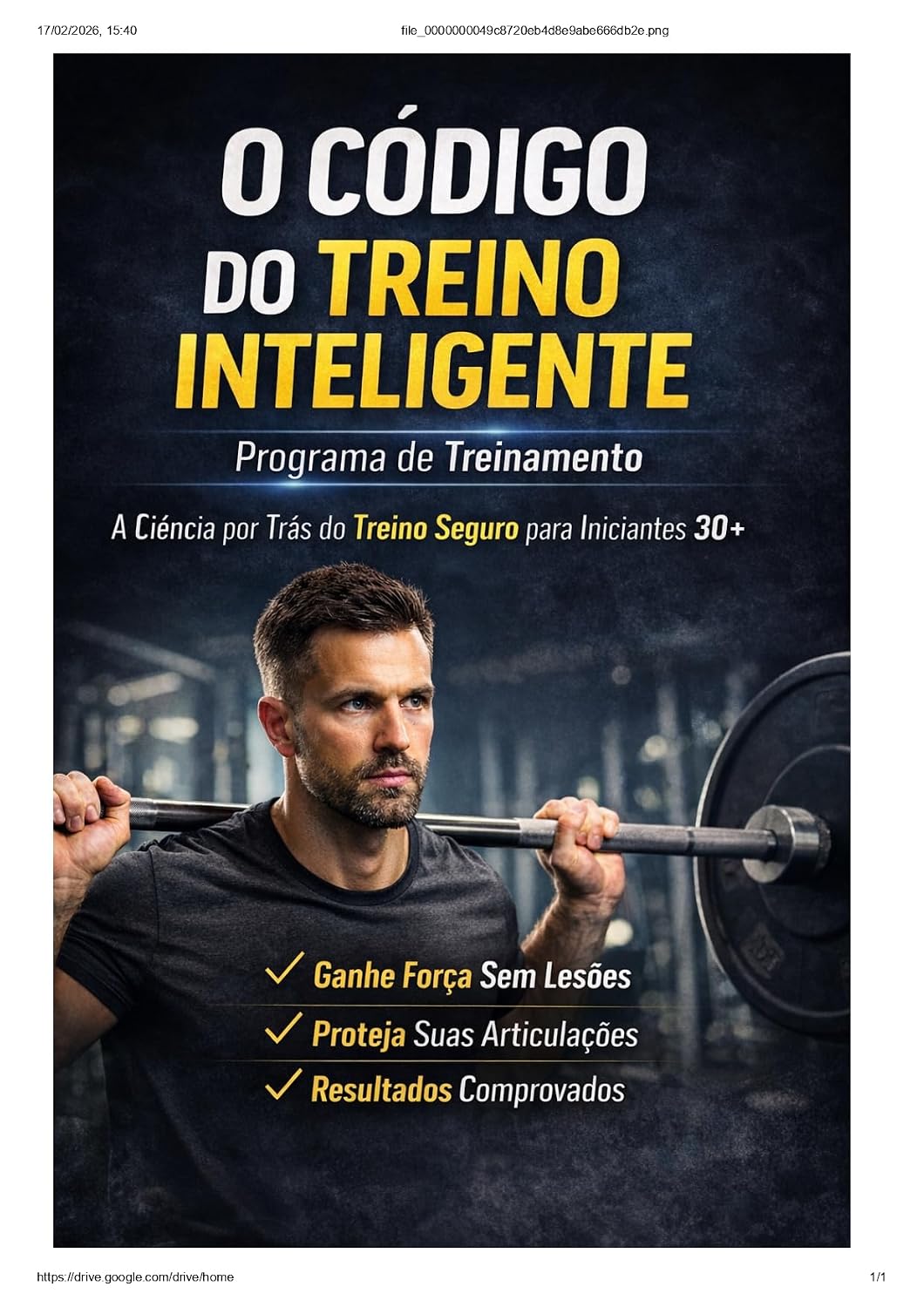 “O Código do Treino Inteligente Programa Força Segura 30+” baixar o livro de graça