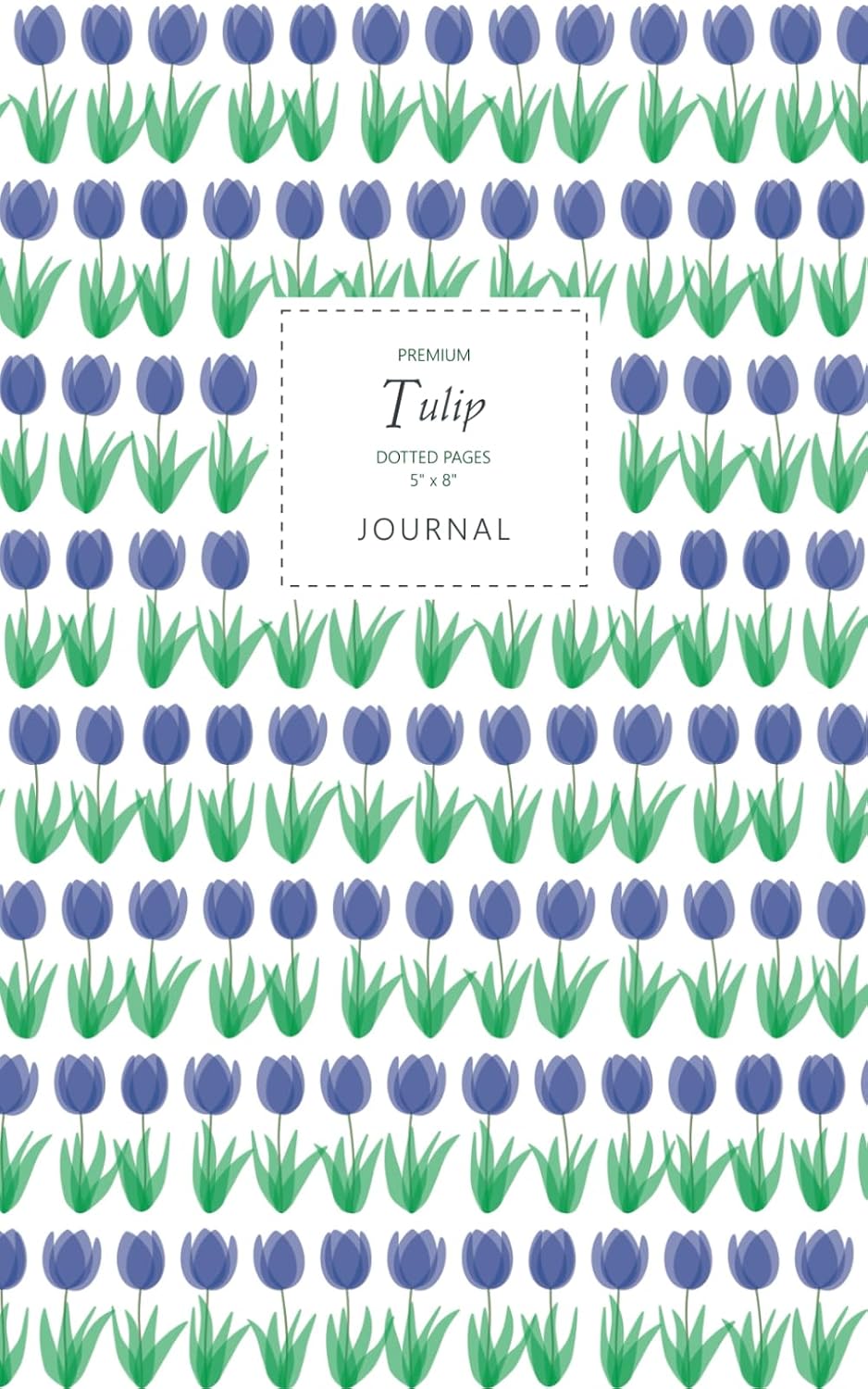 Tulip Journal - Dotted Pages - 5x8 - Premium: (Lavender Edition) Flower Journal 96 dot grid pages (5x8 inches / 12.7x20.3cm / Junior Legal Pad/Nearly A5) baixar livro de graça