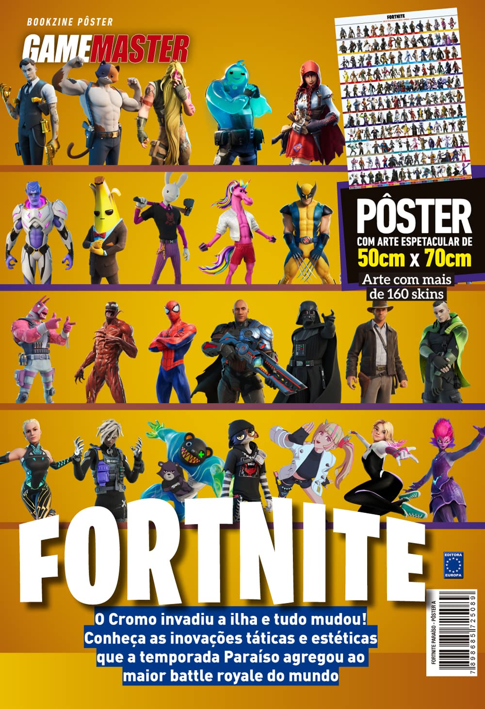 Fortnite Paraíso - Arte A - Superpôster Game Master baixar o livro de graça