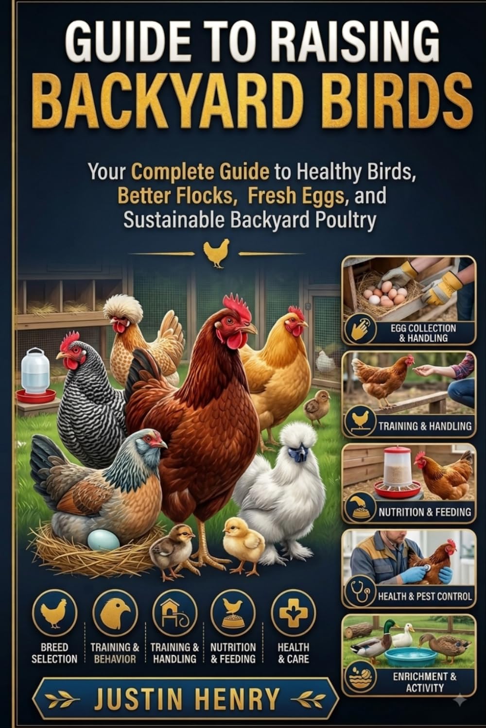 Guide to Raising Backyard Birds: Your Complete Guide to Healthy Birds, Better Flocks, Fresh Eggs, and Sustainable Backyard Poultry