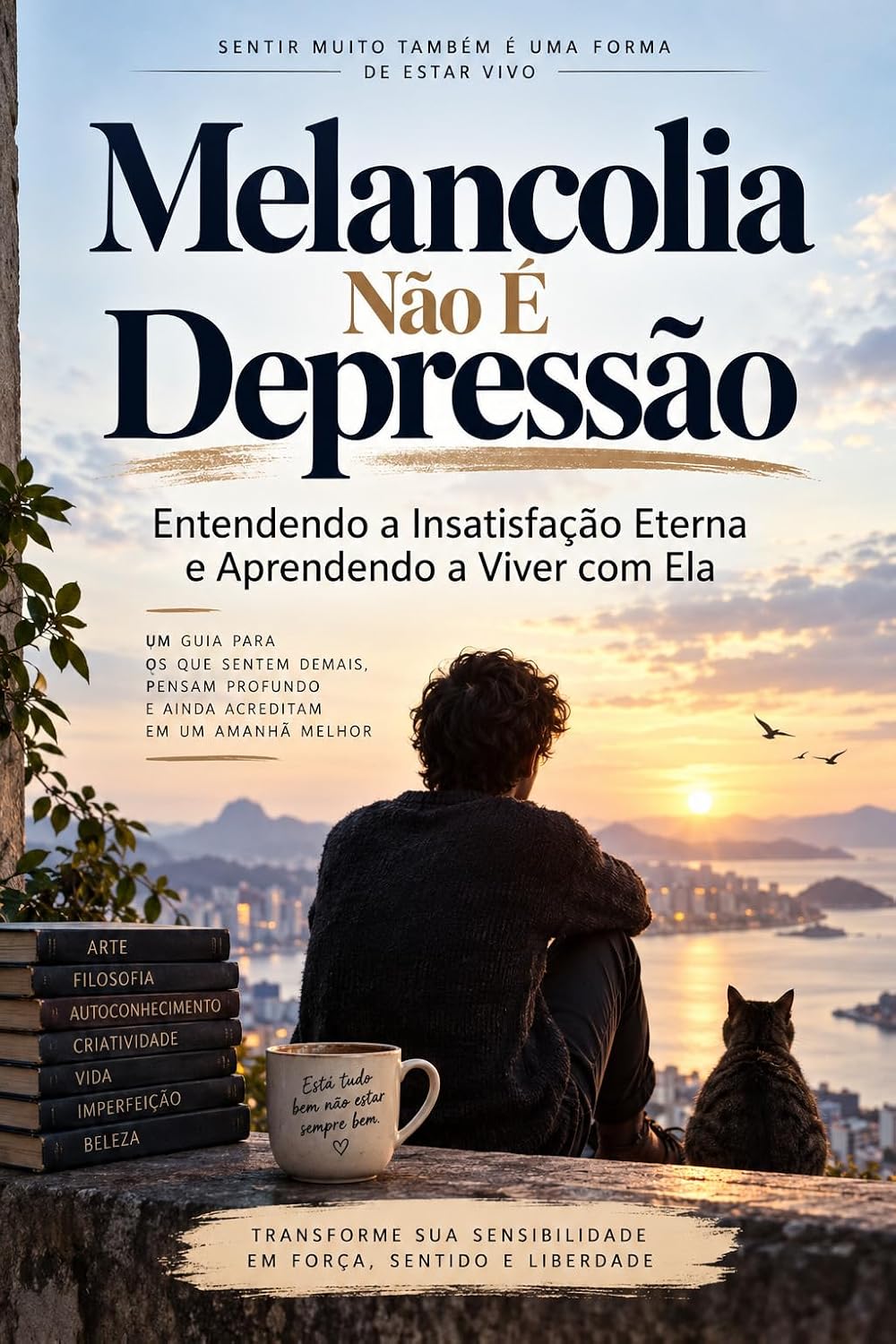 Melancolia Não É Depressão : Entendendo a Insatisfação Eterna e Aprendendo a Viver com Ela