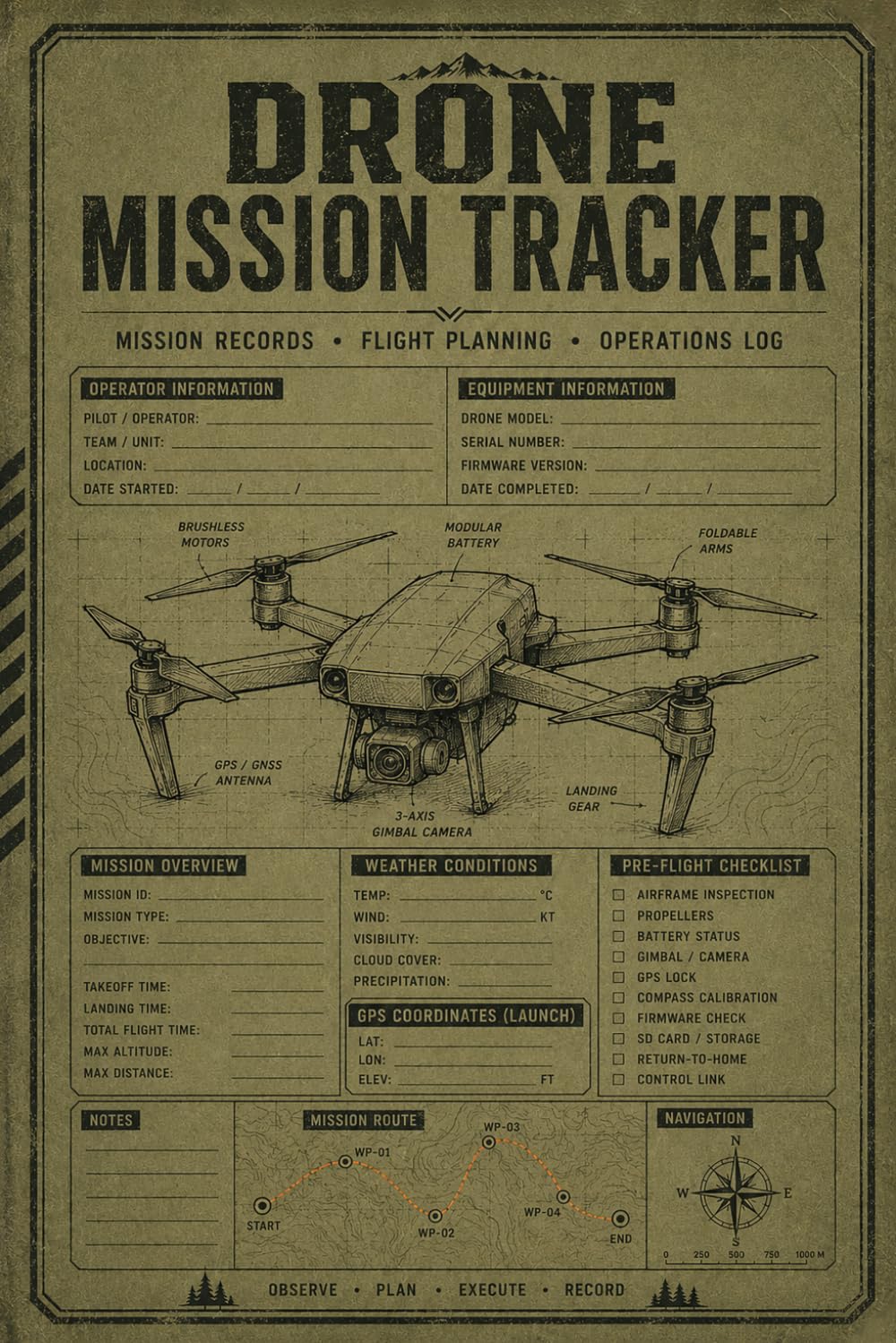 capítulo por capítulo baixar Drone Mission Tracker: Suitable for Mapping Projects and Survey Teams | Route Planning, Equipment Monitoring and Operational Support