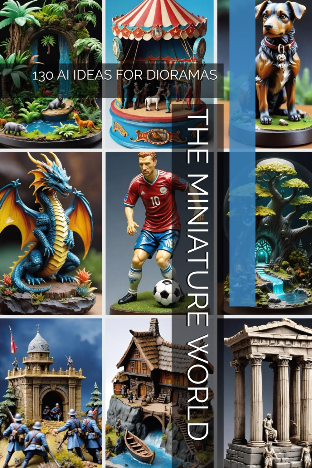 ler totalmente THE MINIATURE WORLD: 130 AI IDEAS FOR DIORAMAS