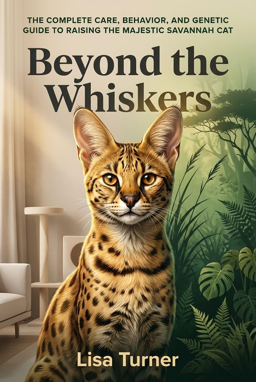 ler totalmente Beyond the Whiskers: The Complete Care, Behavior, and Genetic Guide to Raising the Majestic Savannah Cat (English Edition)