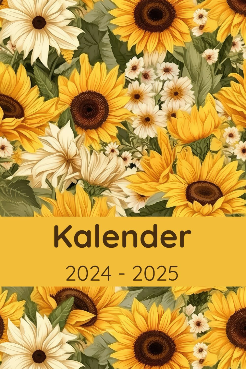 Kalender 2024-2025: Geschenk für Blumenliebhaber Sonnenblumen, Gartenarbeit, Gartenbau, Terminplaner, Wochenplaner und Monatsplaner (German Edition) baixar livro de graça