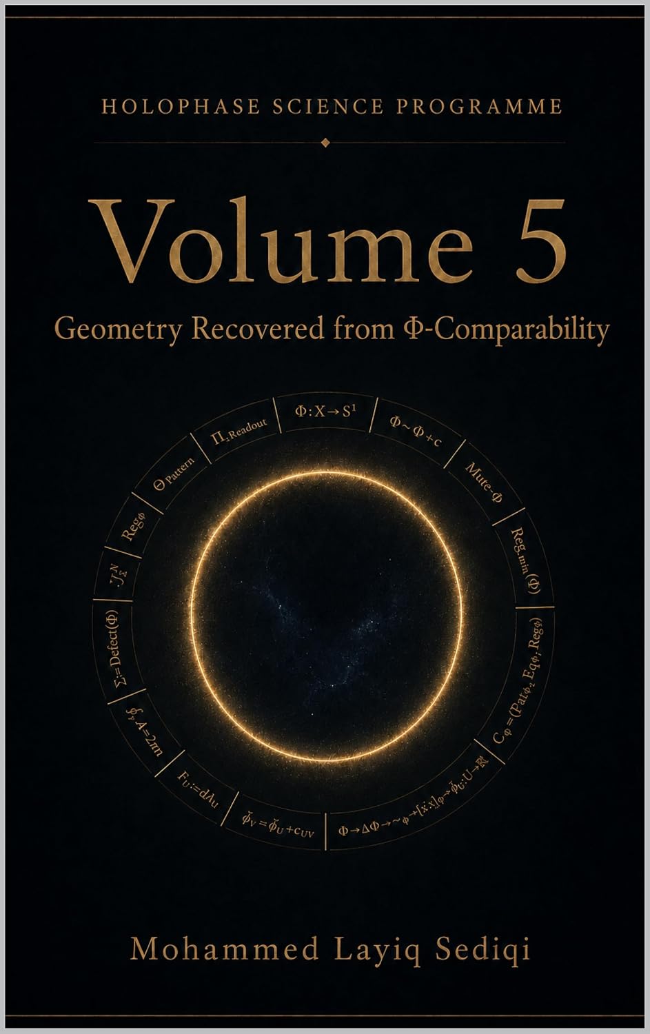 Geometry Recovered from Φ-Comparability: Volume 5 of The Holophase Science Programme (English Edition) baixar o livro de graça