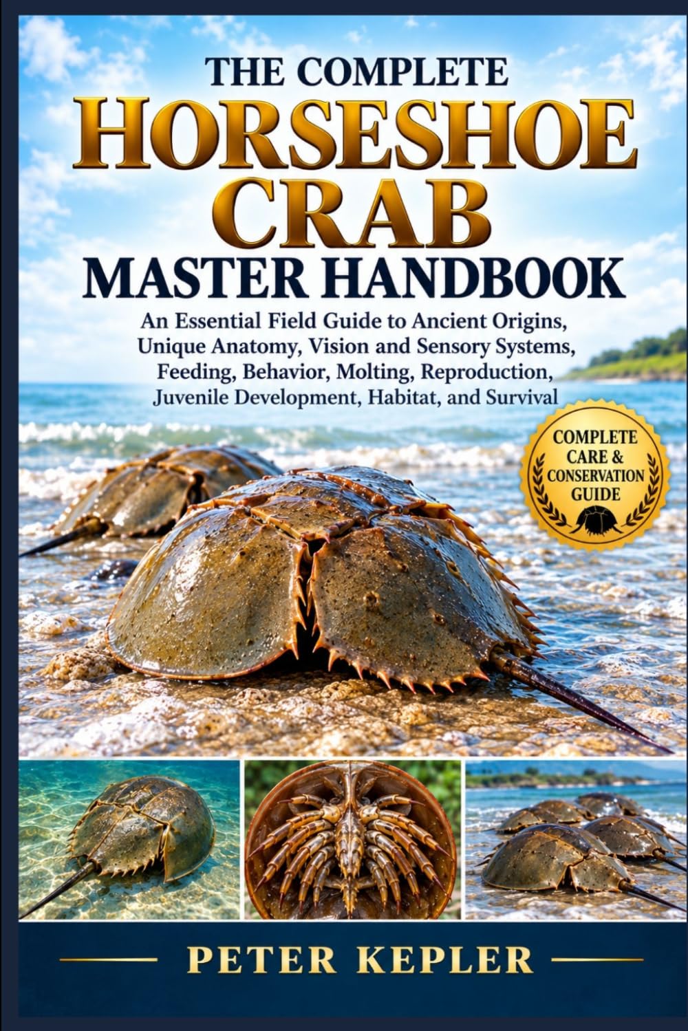 THE COMPLETE HORSESHOE CRAB MASTER HANDBOOK: An Essential Field Guide to Ancient Origins, Unique Anatomy, Vision and Sensory Systems, Feeding,... Juvenile Development, Habitat, and Survival baixar o livro de graça