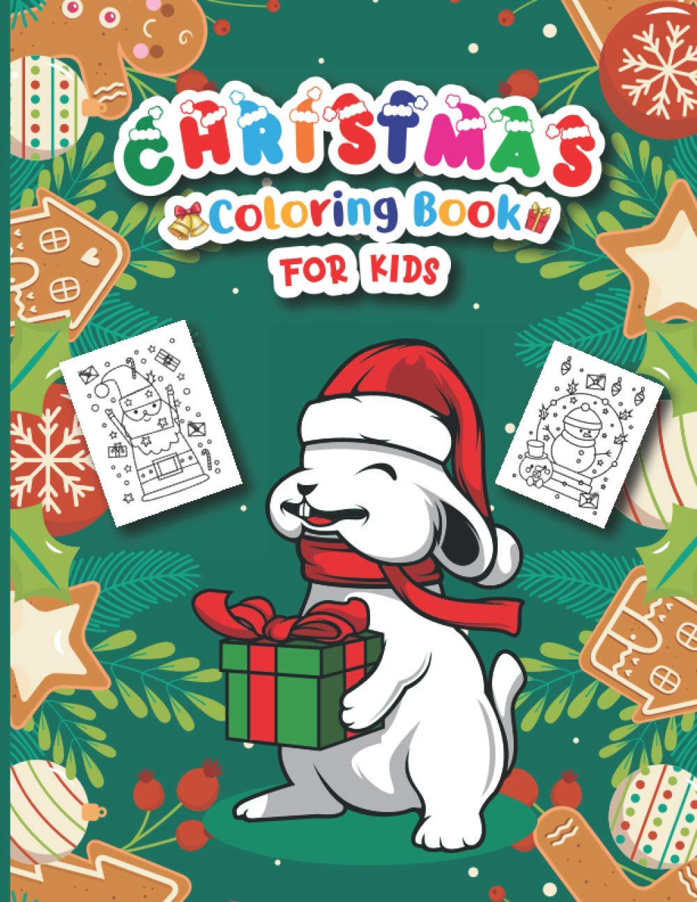 ler totalmente Christmas Coloring Book For Kids: Christmas Holiday Coloring Book for Kids: Fun Children’s Christmas Gift or Present for Toddlers & Kids - 50... Santa Claus, Snowmen & More Best Party gift