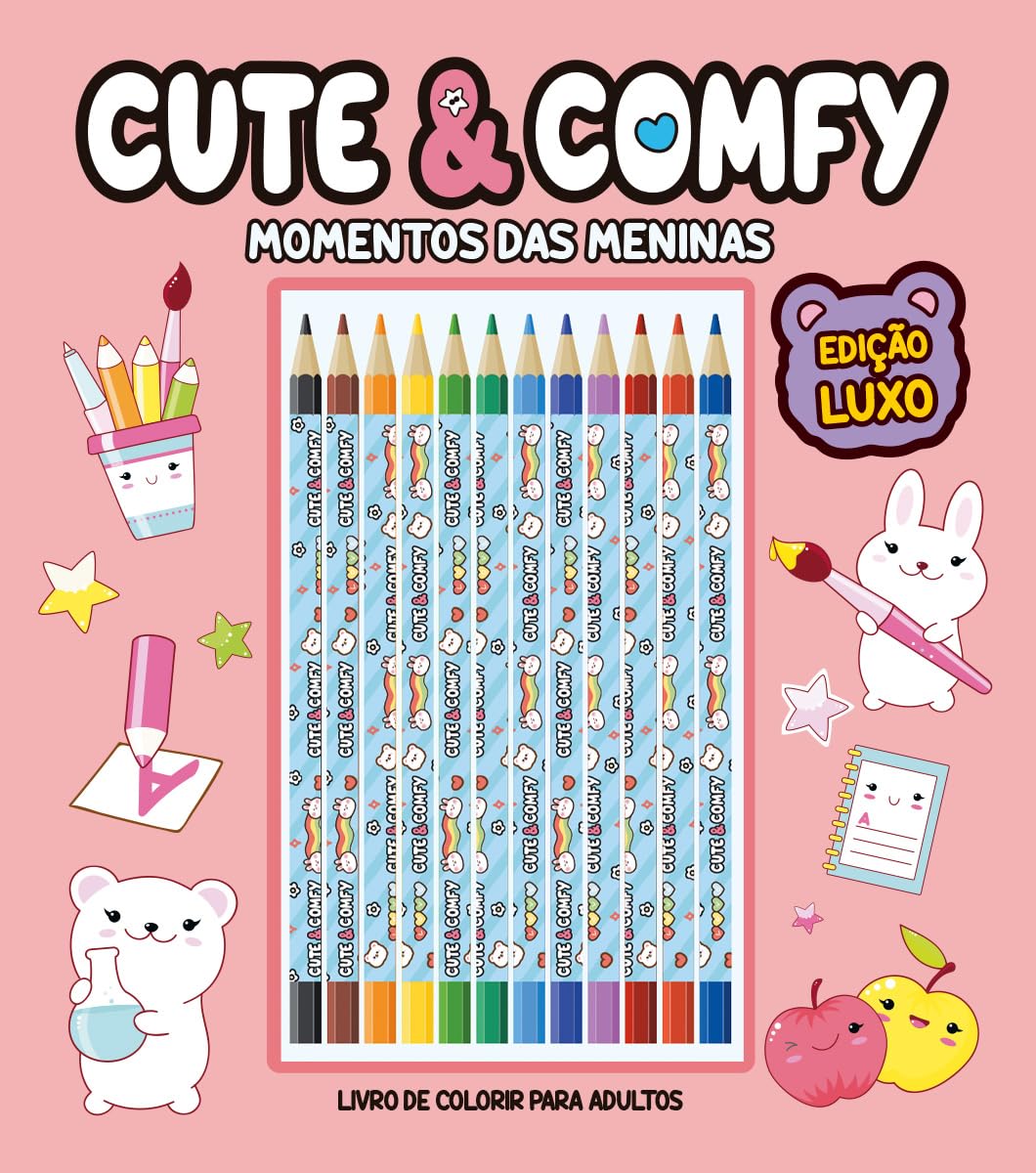 capítulo por capítulo baixar Cute & Comfy Momentos das Meninas - Edição de Luxo - 12 Lápis de Cor