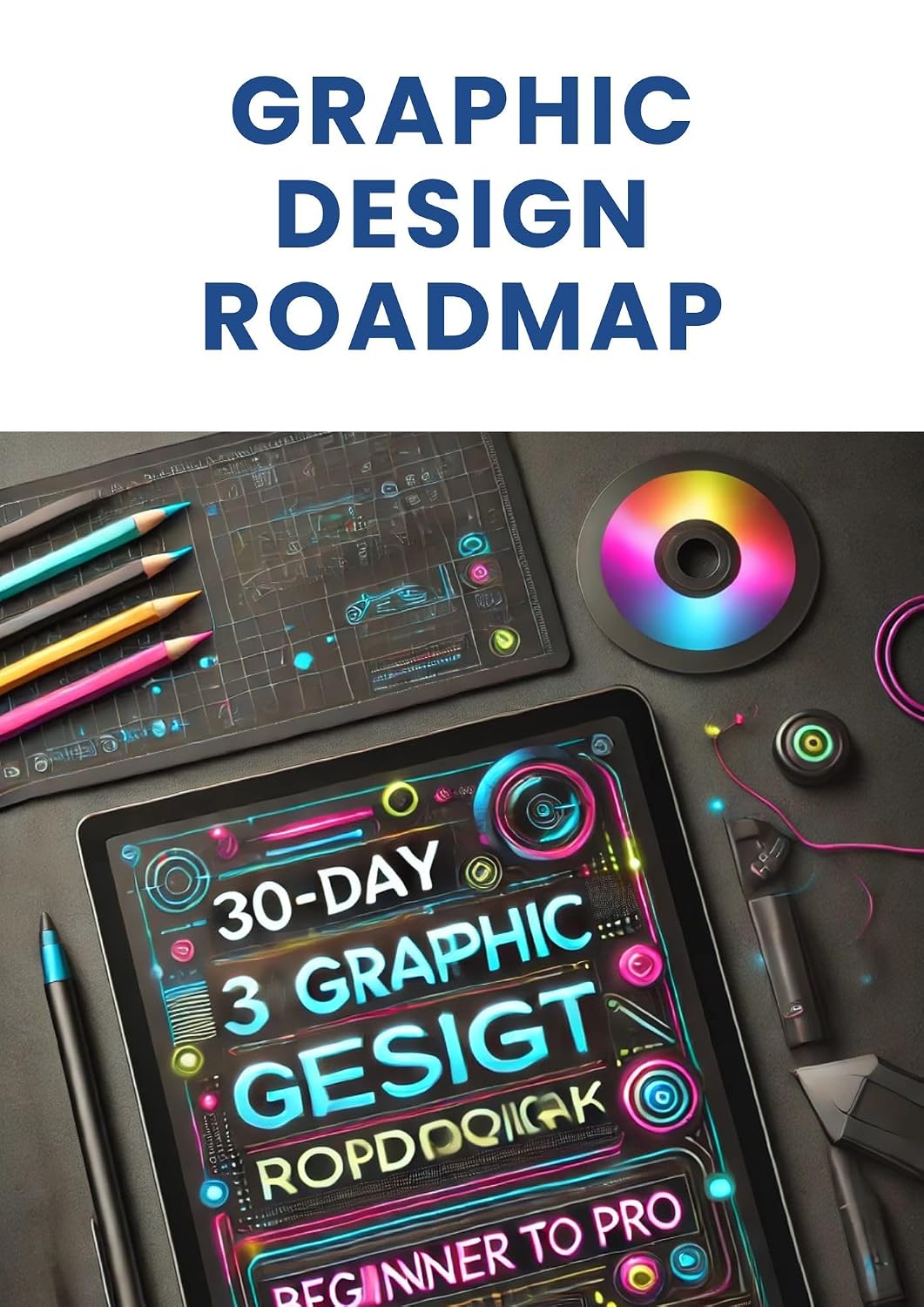 ler totalmente 30-Day Graphic Design Roadmap: From Beginner to Pro – Master Photoshop, Illustrator & Freelancing: Beginner to Pro – Master Photoshop, Illustrator & Freelancing (English Edition)