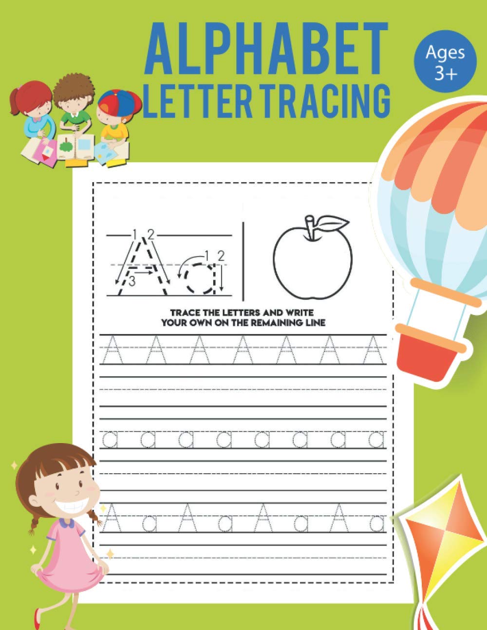 ler totalmente Alphabet Letter Tracing: Trace Letters Of The Alphabet and Sight Words | Preschool Practice Handwriting Workbook: Pre K, Kindergarten and Kids Ages 3-5 Reading And Writing