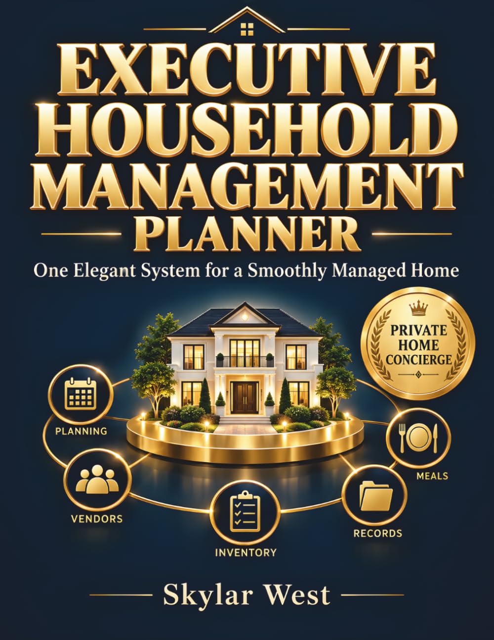 capítulo por capítulo baixar Executive Household Management Planner: Private Residence Operations Organizer for Staff, Vendors, Maintenance, Schedules, Expenses, Property Records & Family Logistics