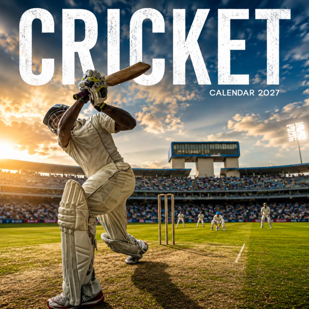 Cricket Calendar 2027: Bat, Ball and Field Scenes baixar o livro de graça