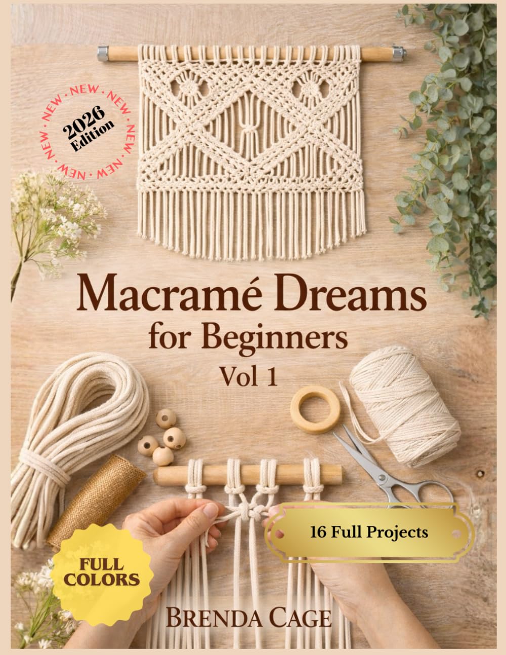 ler totalmente Macramé Dreams for Beginners – Volume 1: Essential Knots and Minimal Projects for Modern Home Decor