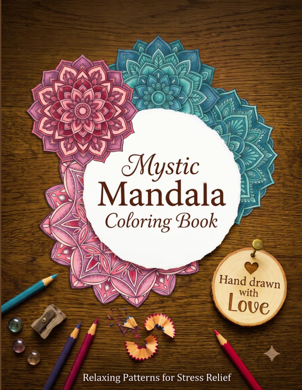 Mystic Mandala Coloring Book