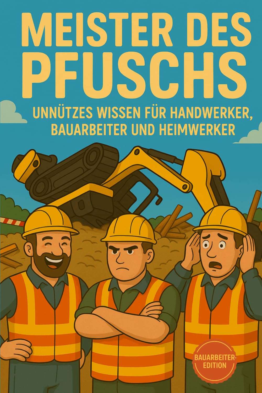 Meister des Pfuschs – Unnützes Wissen für Handwerker, Bauarbeit und Heimwerker - Bauarbeiter Edition: Baustellenwitze, gefährliches Halbwissen & harte... - Hochbau und Tiefbau (German Edition) baixar o livro de graça