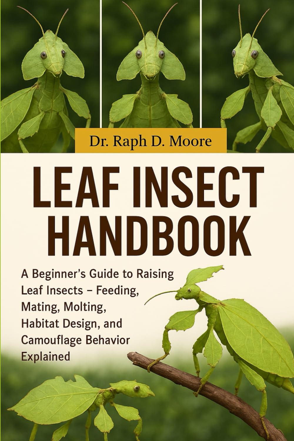 Leaf Insect Handbook: A Beginner's Guide to Raising Leaf Insects - Feeding, Mating, Molting, Habitat Design, and Camouflage Behavior Explained baixar o livro de graça