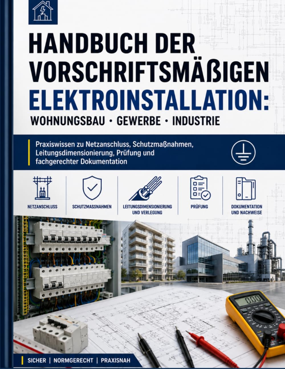 ler totalmente HANDBUCH DER VORSCHRIFTSMÄẞIGEN ELEKTROINSTALLATION (WOHNUNGSBAU GEWERBE INDUSTRIE): Praxiswissen zu Netzanschluss, Schutzmaßnahmen,... fachgerechter Dokumentation (German Edition)