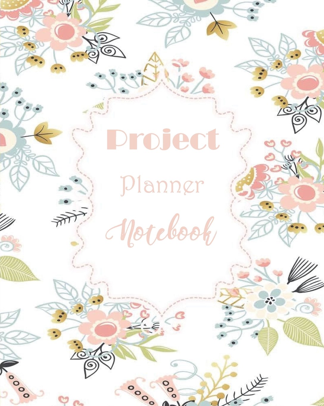 capítulo por capítulo baixar Project Planner Notebook: For Women Girl Boss Project Management Forms, Project Management Workbook, Project Planner Notebook, Organize Notes, To Do, Ideas, Follow Up Floral Flower