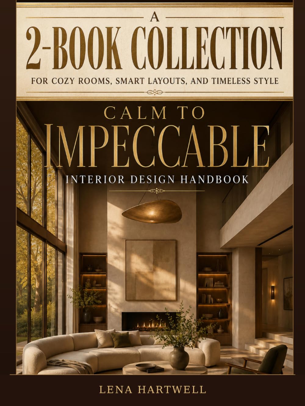ler totalmente Calm To Impeccable Interior Design Handbook: A 2-Book Collection for Cozy Rooms, Smart Layouts, and Timeless Style