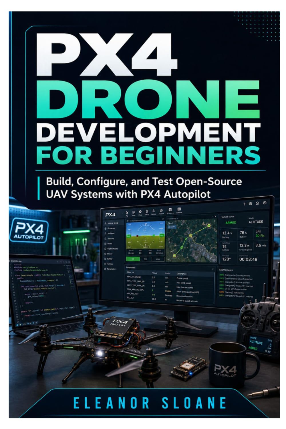 ler totalmente PX4 Drone Development for Beginners: Build, Configure, and Test Open-Source UAV Systems with PX4 Autopilot