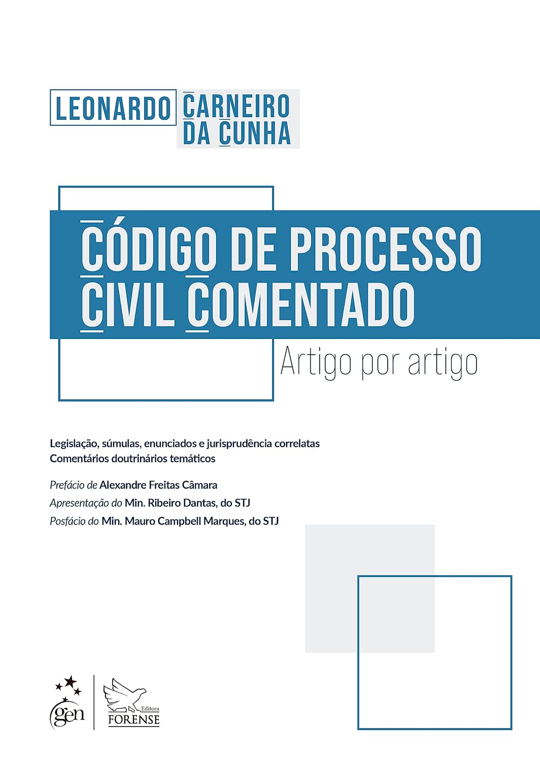 Código de Processo Civil Comentado - 1ª Edição 2023