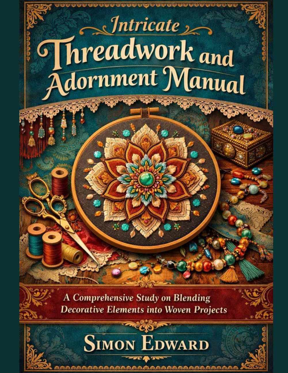 Intricate Threadwork and Adornment Manual: A Comprehensive Study on Blending Decorative elements into Woven Projects baixar livro de graça
