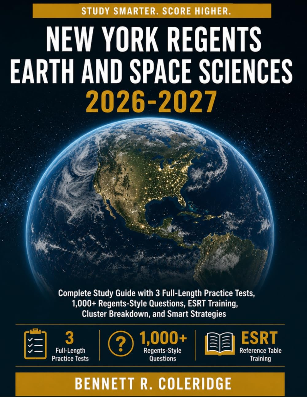 capítulo por capítulo baixar New York Regents Earth and Space Sciences 2026-2027: Complete Study Guide with 3 Full-Length Practice Tests, 1,000+ Regents-Style Questions, ESRT Training, Cluster Breakdown, and Smart Strategies