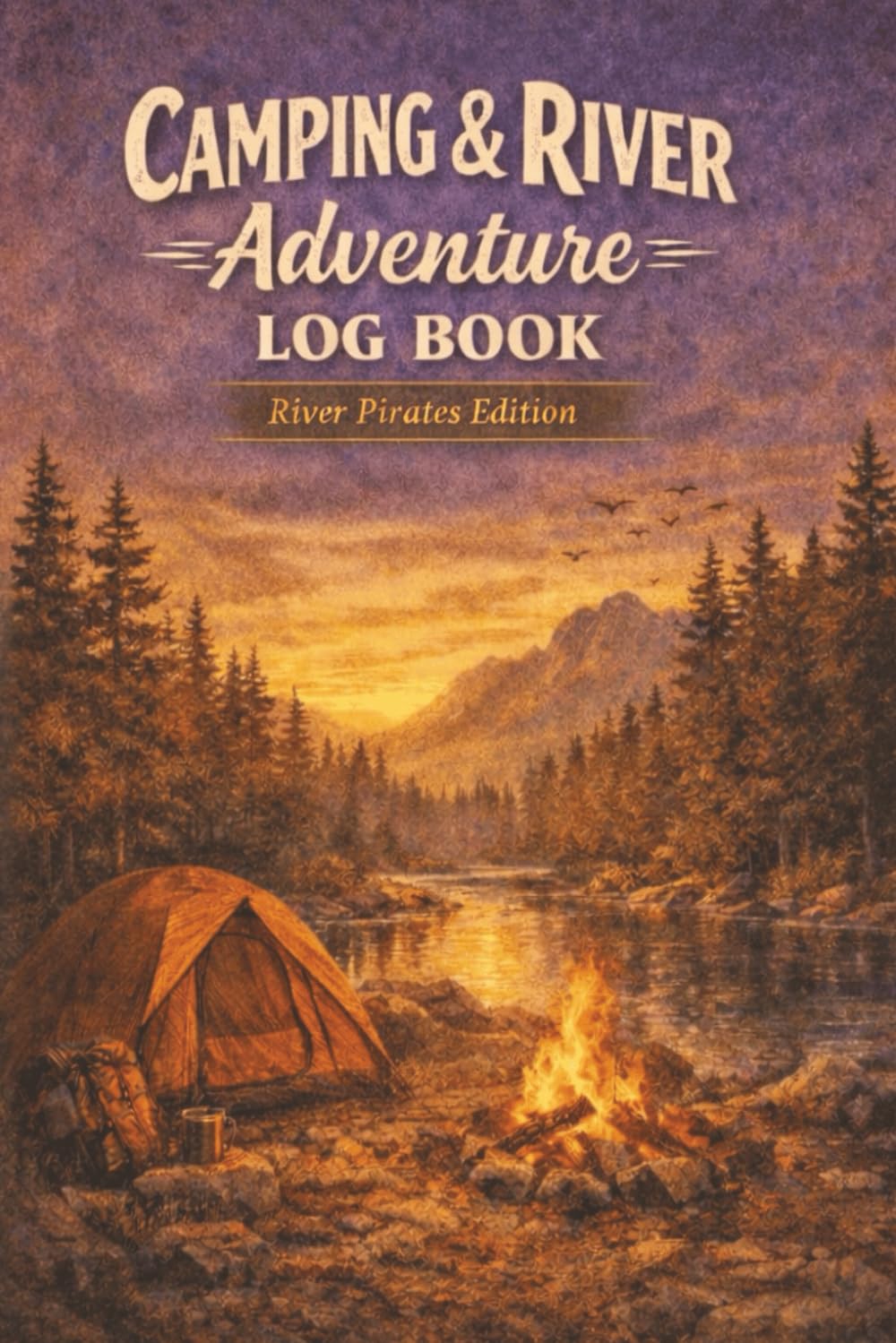 ler totalmente Camping & River Adventure Log Book: River Pirates Edition: A Premium Journal to Record Your Journeys on the Water
