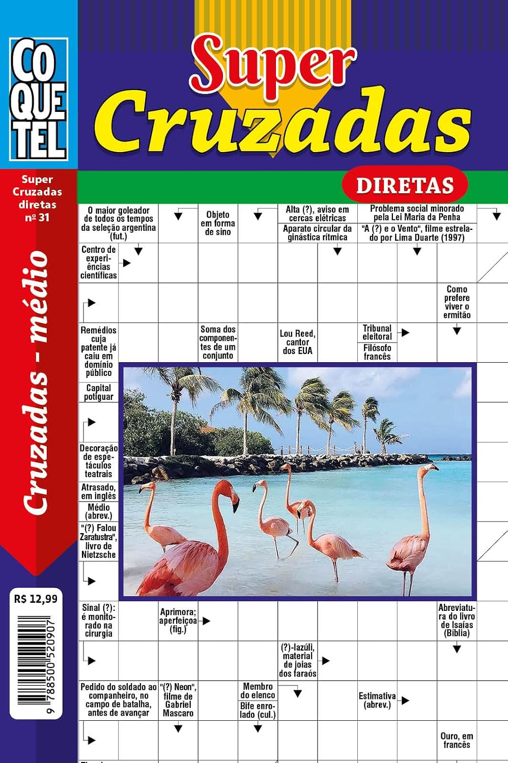 ler totalmente Livro Coquetel Super Cruzadas Diretas 31: Nível médio