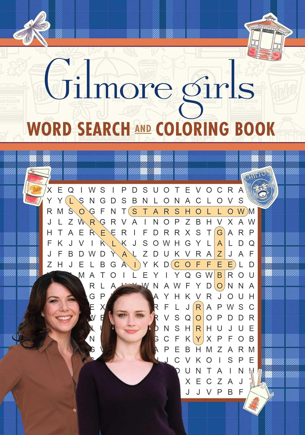 Gilmore Girls Word Search and Coloring Book baixar o livro de graça