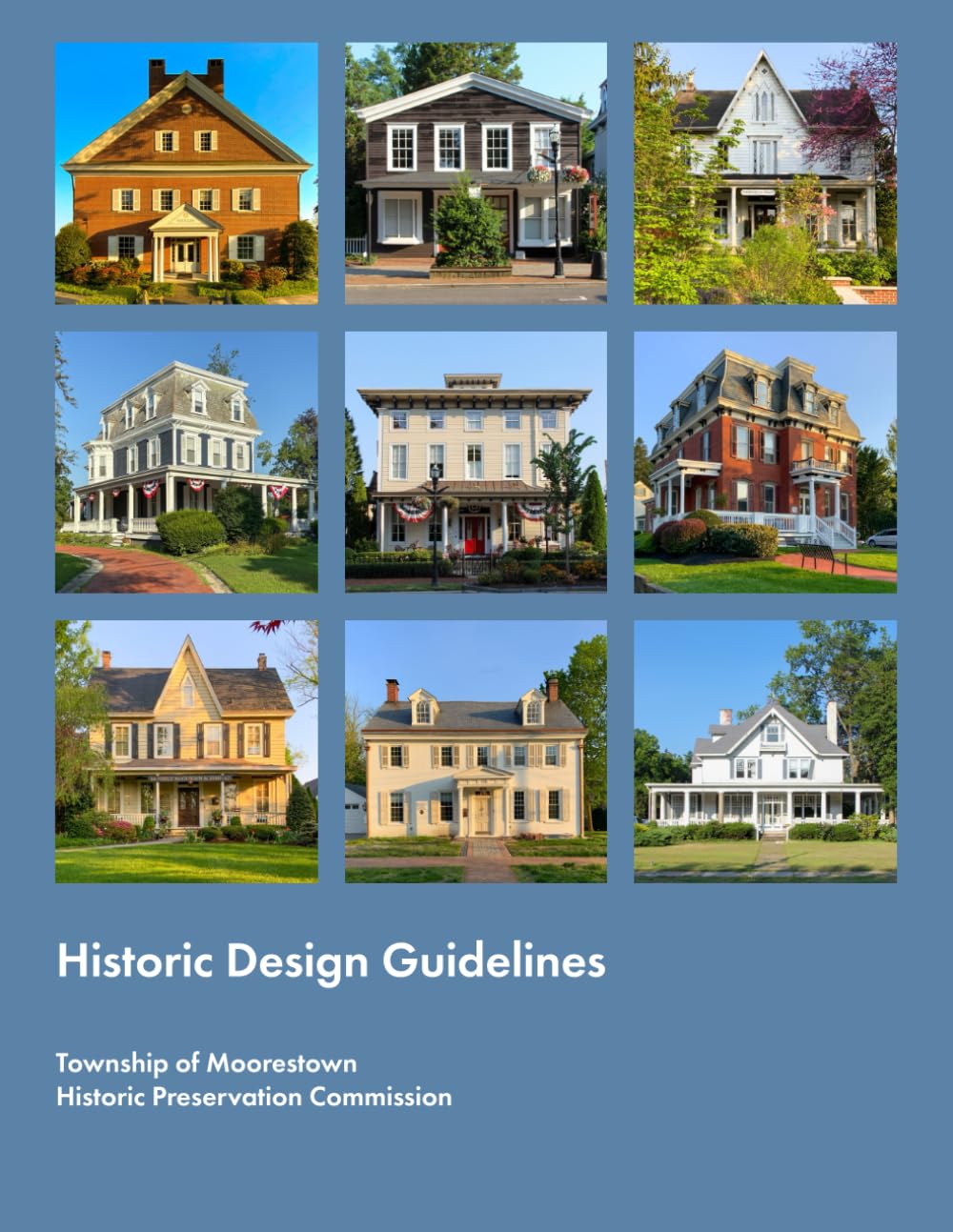 ler totalmente Moorestown Historic Design Guidelines