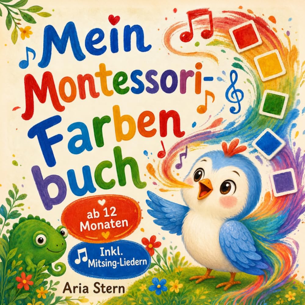 Mein Montessori-Farbenbuch: Erste Farben spielerisch lernen und benennen nach der Montessori-Methode | Fördert Sprache & Intelligenz | Vorlese- & Mitmachbuch für Kinder ab 12 Monaten (German Edition) baixar o livro de graça