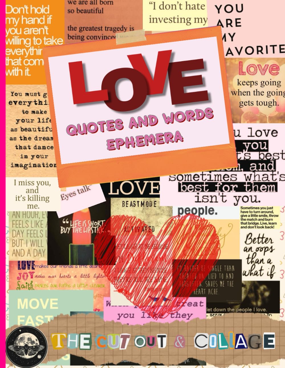 capítulo por capítulo baixar Ephemera Words and Quotes related to Love: inspirational phrases sayings words for Decoupage, cut journal collage art, Scrapbooking Motivational,...,decoupage scrapbooking phrases quotes,...