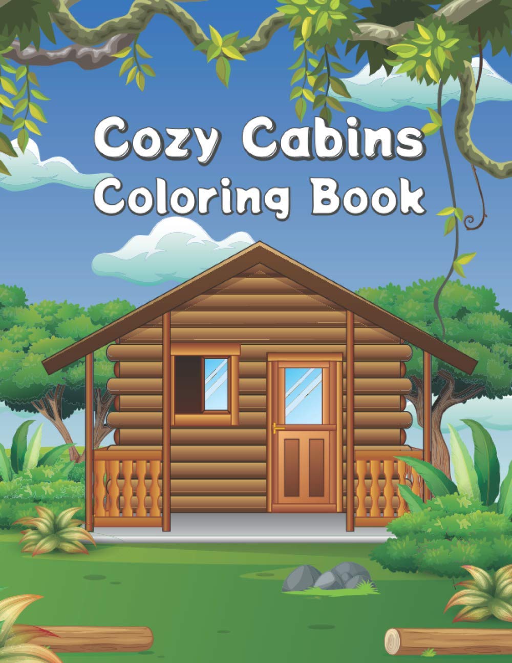 Cozy Cabins Coloring Book baixar livro de graça