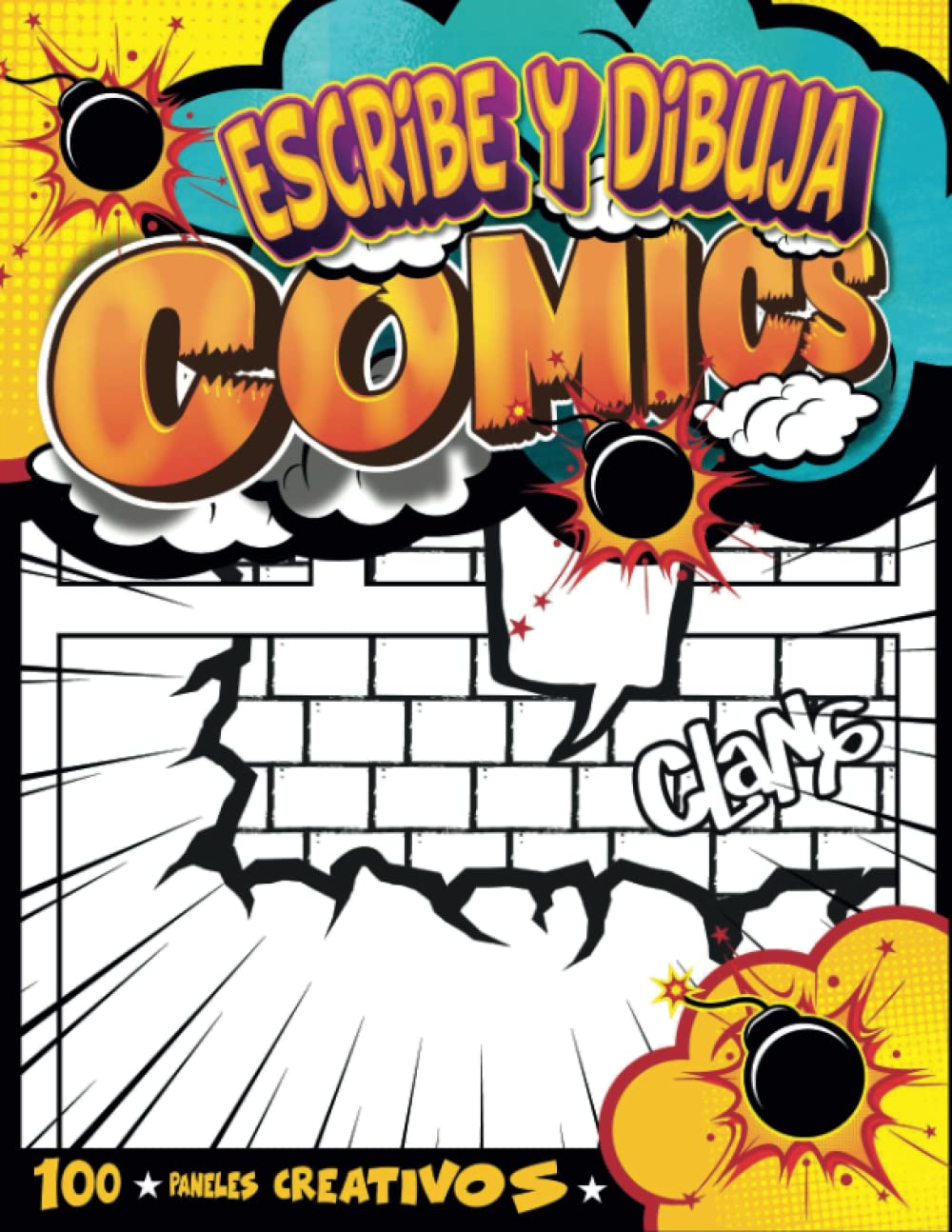 Ejemplos de Cómics Para Dibujar: Plantillas de Tiras Para Aprender A Escribir Y Dibujar Cómics | Complete Los Suministros de Cómics (Spanish Edition) baixar livro de graça