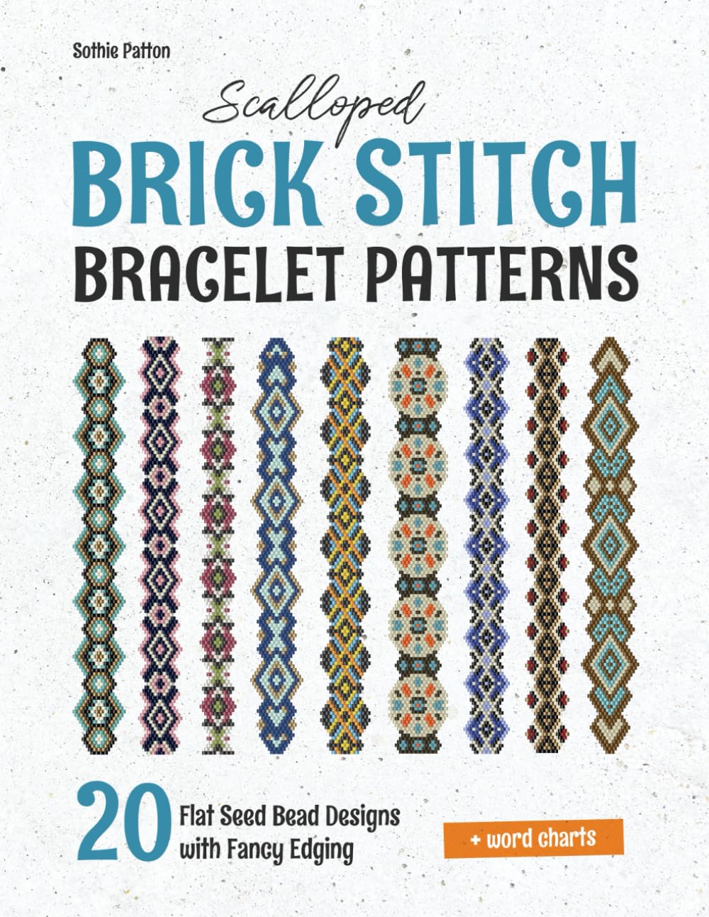 Scalloped Brick Stitch Bracelet Patterns: 20 Flat Seed Bead Designs with Fancy Edging baixar livro de graça