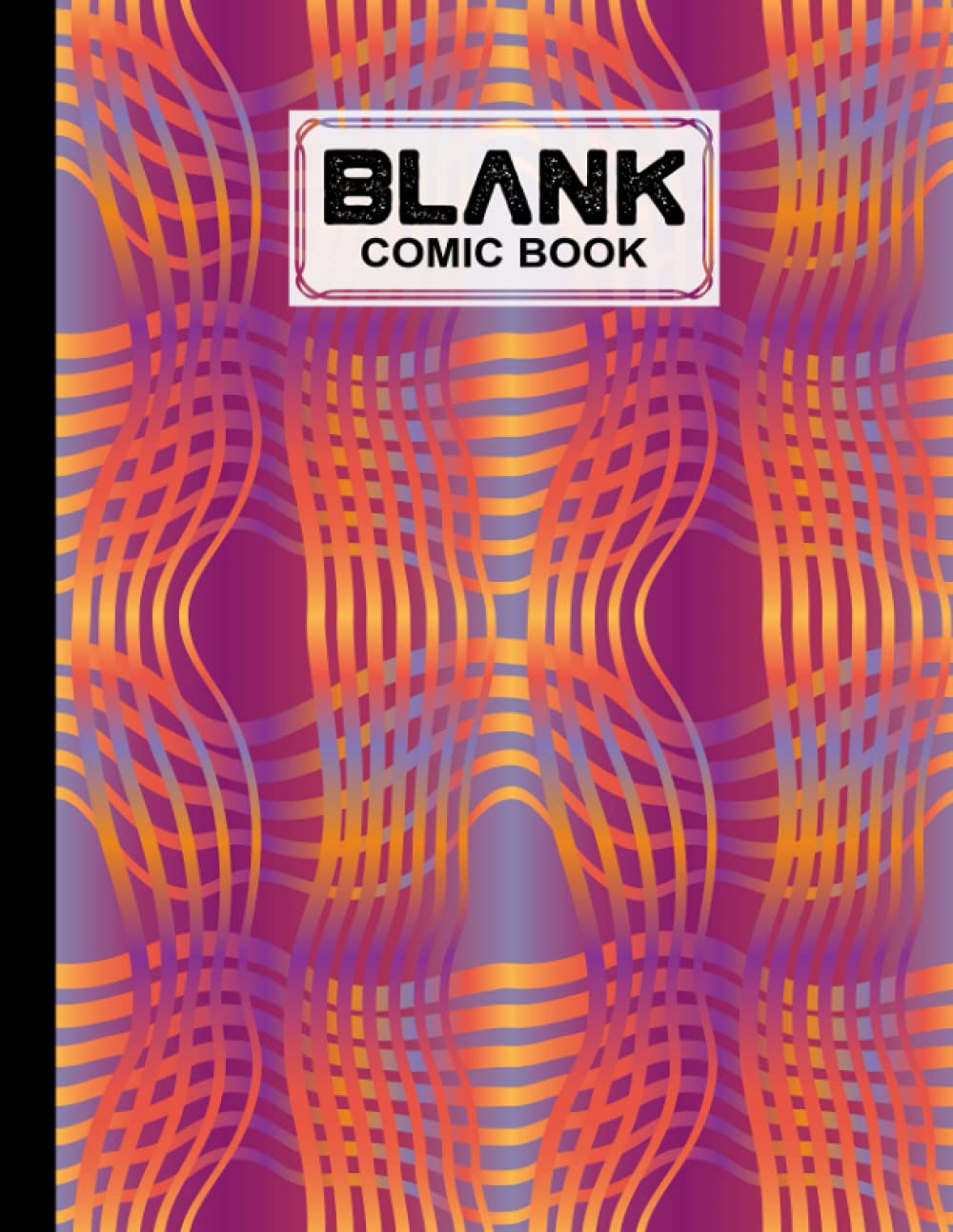 Blank Comic Book: Striped Cover, Create Your Own Story, Journal, Notebook, Sketchbook for Kids and Adults, 120 Pages - Size 8.5" x 11" Notebook by Sara Hoffmann baixar livro de graça