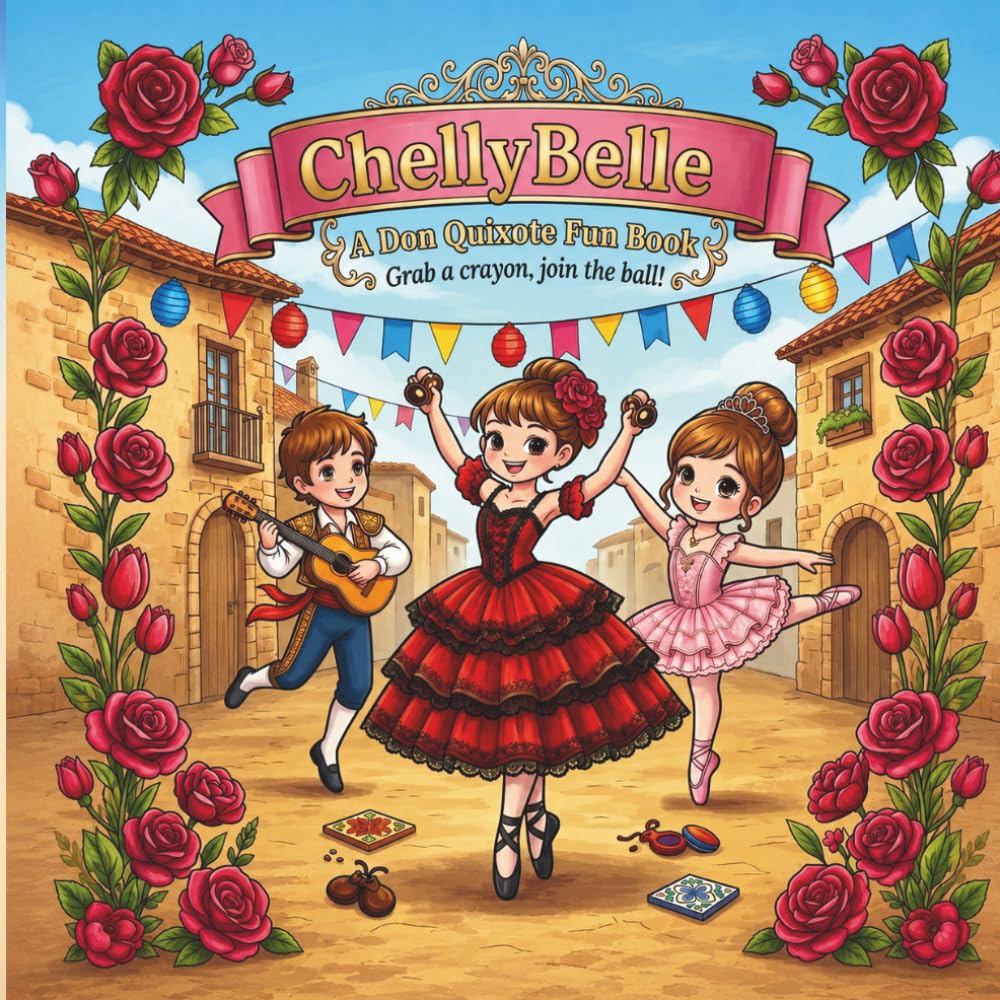 capítulo por capítulo baixar ChellyBelle - A Don Quixote Fun Book: Grab a crayon, join the ball!