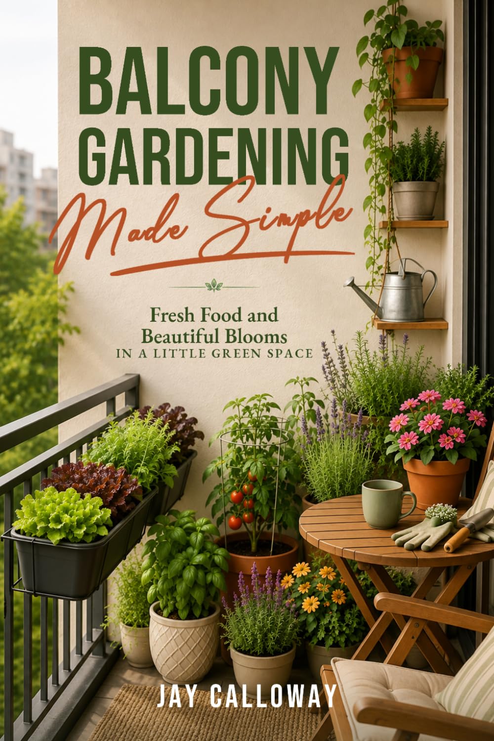 Balcony Gardening Made Simple: Fresh Food and Beautiful Blooms in a Little Green Space baixar o livro de graça