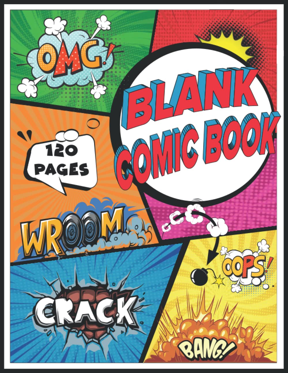 Blank Comic Book: Create Great Stories for All Ages. Makes a Great Gift Idea for Aspiring Cartoonist or Artist and Who Has a Love for Storytelling. baixar livro de graça